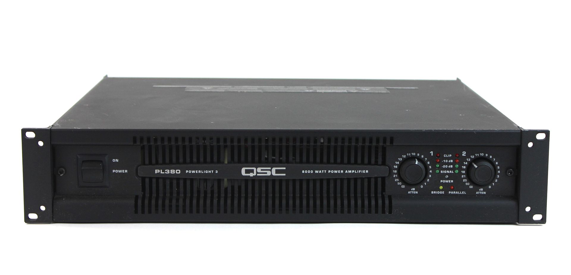 QSC PL380 Powerlight 2 Channel Power Amplifier PL380 Amp