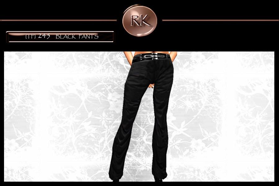 tf 245 black pants