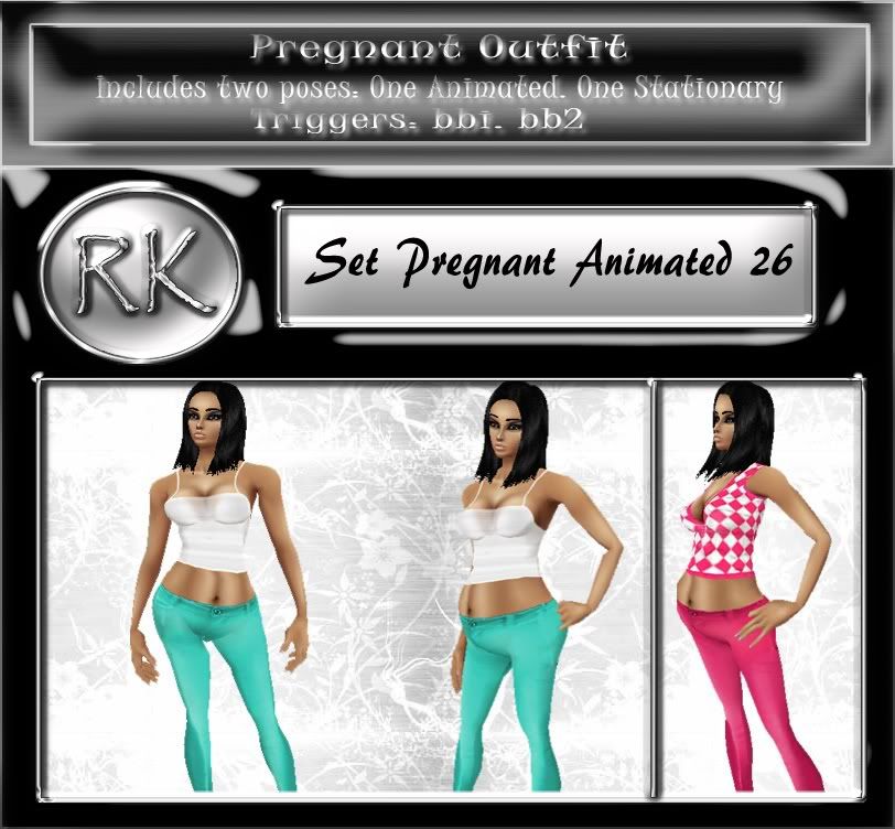 embarazada turquesa