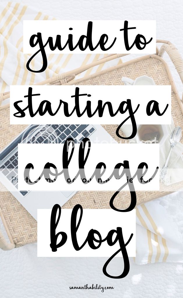 guide to starting a college blog easy step by step