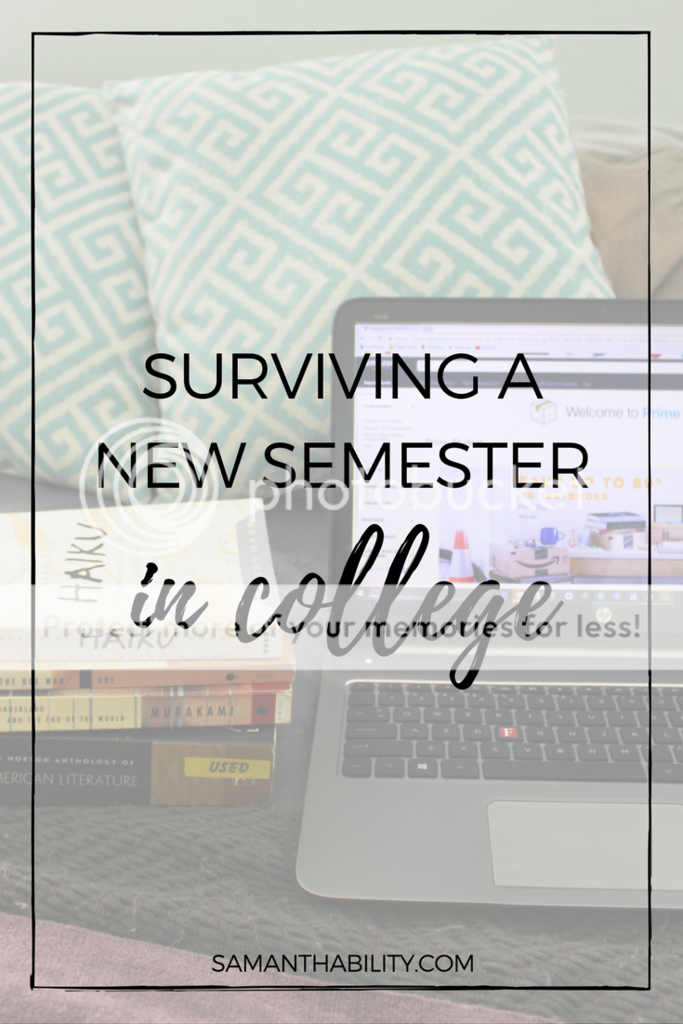 surviving a new semester in college