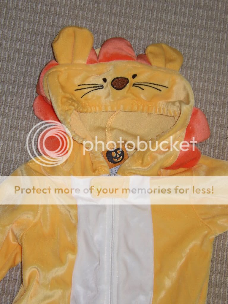 Baby Halloween Costume Lion 0 3 Months M Girl Boy