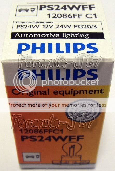 PHILIPS 5202/H16/9009/PS24W FF X 1 BULB 12086FF C1 FOG LIGHT LAMP OEM 